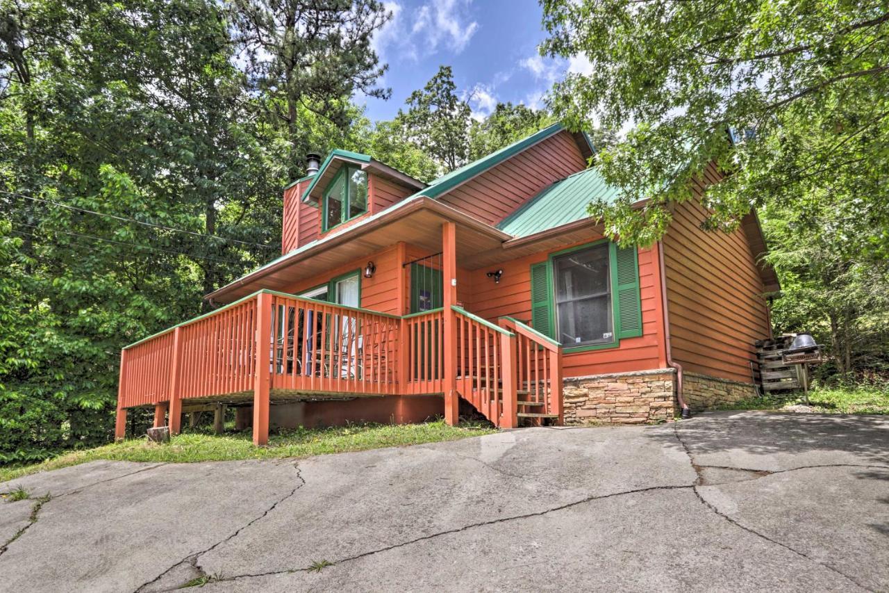 Gatlinburg Chalet Hot Tub, Sauna And Mountain View エクステリア 写真